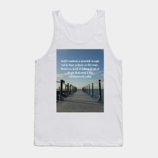 Inspirational Quote 5 Tank Top